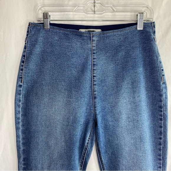 Rock & Roll Denim Skinny Mini High Rise Pull-On Skinny Jeans - Picture 8 of 8